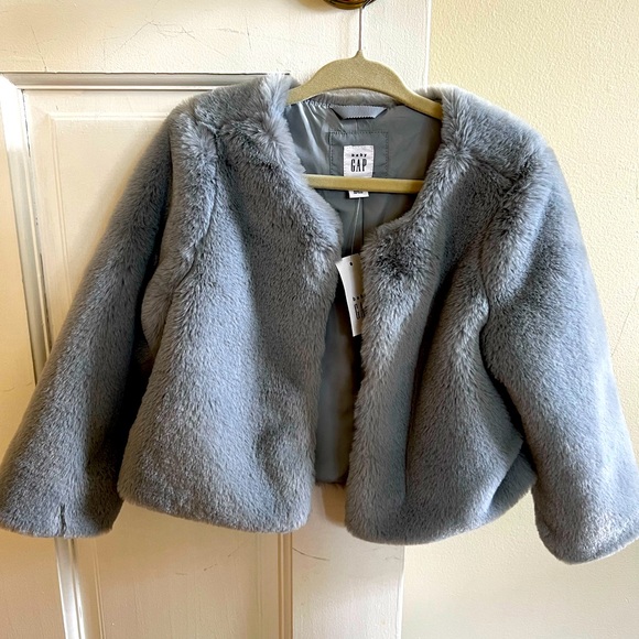 Baby Gap Faux Fur Coat - Picture 7 of 8